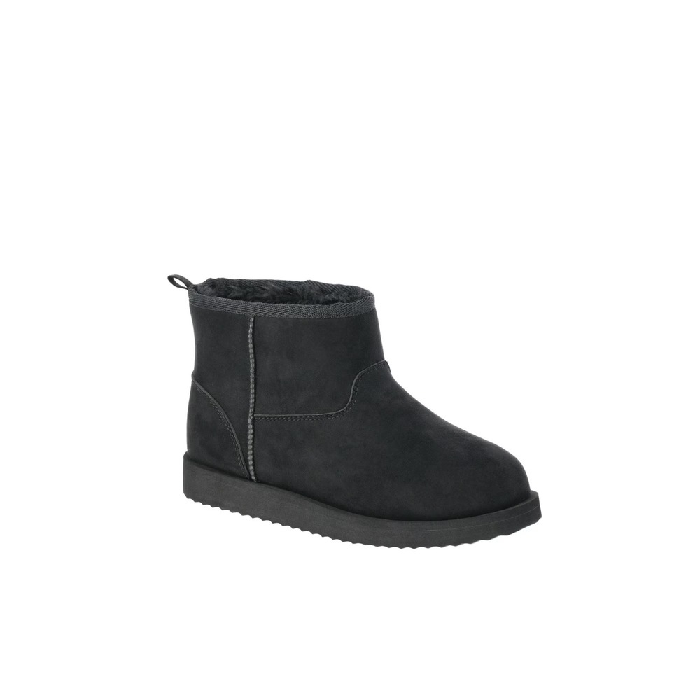 Size 13 Girls Faux Shearling Boots Black‎ Wonder Nation | Brand New